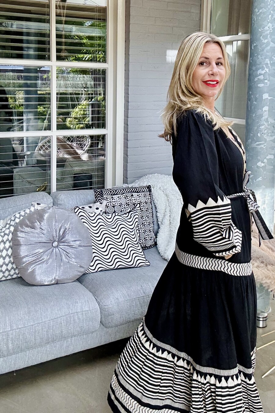 Van €139 naar €50! 🏷️  Rania boho lange jurk - Piti Cuiti - Voglio.nl