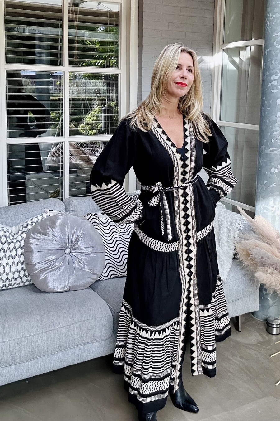 Van €139 naar €50! 🏷️  Rania boho lange jurk - Piti Cuiti - Voglio.nl